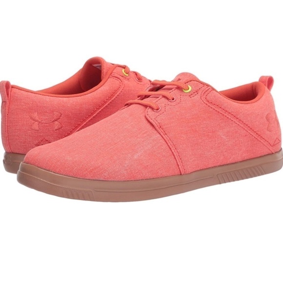 Under Armour Other - Under Armour New Size 5.5 Street Encounter Iv CNV Slides Venom Red Uptown Brown